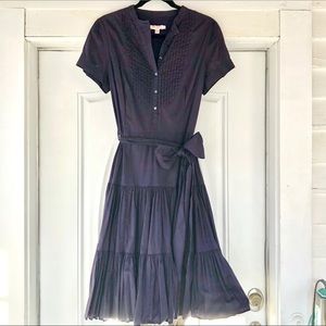 Ted Baker Navy Dress, Size 4 (US 10)
